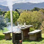 Hongaarse goulash ketel met deksel - 21L - Heksenketel driepoot - Sudderpot - Stoofoven