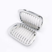Voorbumper grille Deluxe - Chroom - Voor BMW E46 3 Serie Cabriolet (1999-2002) - Auto accessoires