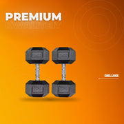 Halterset - Gewichten - Halters - Voor Krachttraining & Thuisfitness - Compacte Stalen Dumbbells van 20 kg - Set van 2