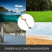 Metaaldetector waterdicht - Hoofdtelefoon - Voor volwassenen en kinderen - Met schep