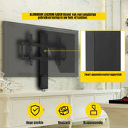 TV Lift - Muurbeugel - Met afstandsbediening - Voor 26-57 inch - TV lift meubel - Woonkamer of kantoor - Hoogte verstelbaar
