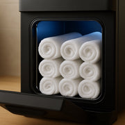 Handdoek warmer - Towel verwarmer - Heater - Voor Salons, Spa’s en Thuisgebruik - met Ozonfunctie - Zwart
