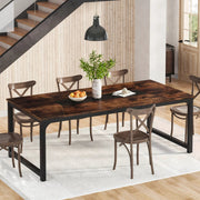 Eettafel Antwerp - 160cm - Voor 6 personen - Voor Keuken of eetkamer - Bruin