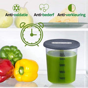 Happyment Slowjuicer PRO - Sapcentrifuge Met Led Display - Grijs - 500ml - Anti Slip