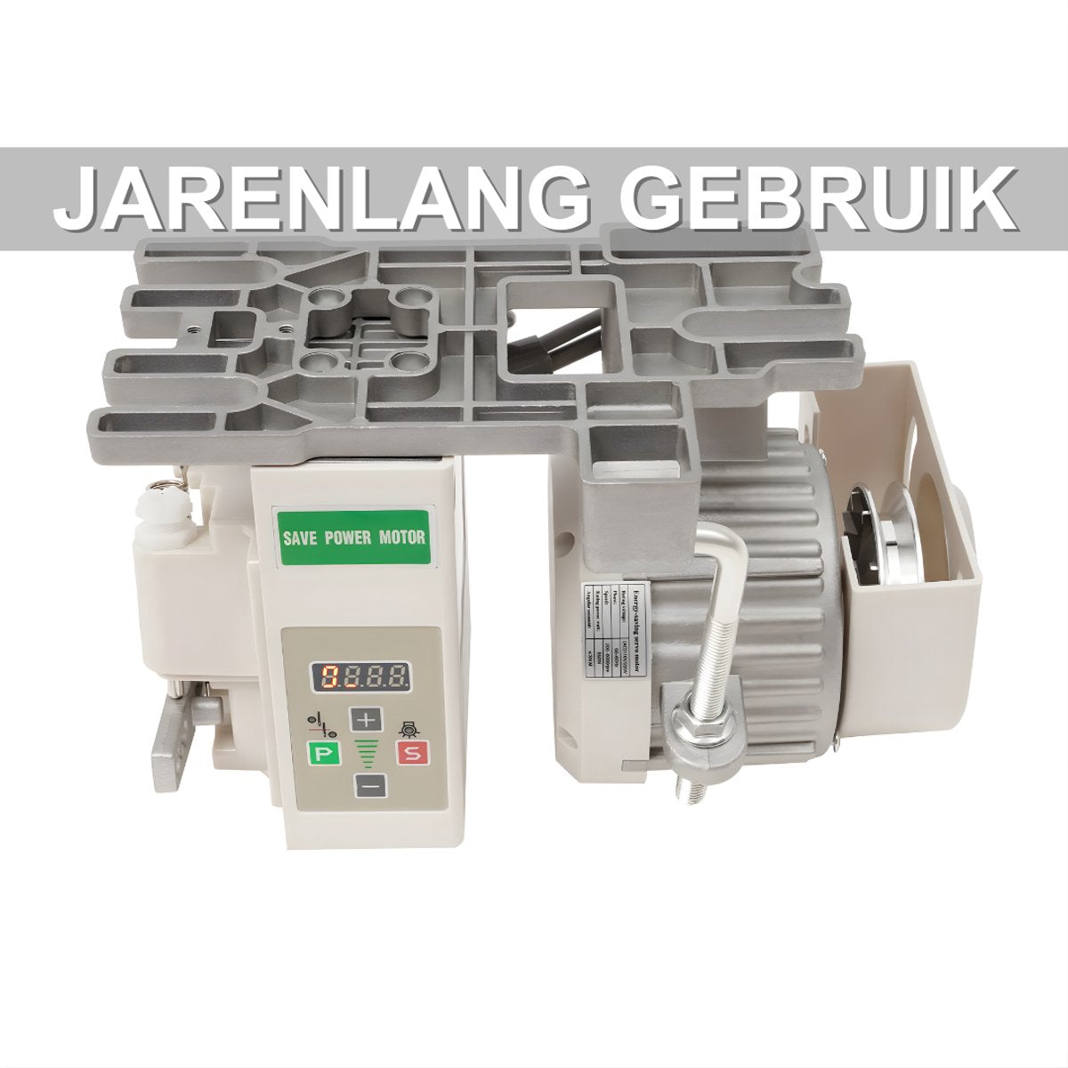 Naaimachinemotor - Voor elektrische naaimachines - Borstelloze, energiebesparende servomotor - Wit