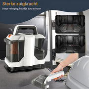 Vlekkenreiniger - Tapijtreiniger - Meubelreiniger - Reinigingsmachine - Wasstofzuiger - Voor Tapijtreiniging en Dieptereiniging - Krachtige 500W Borstelmotor - 1500ml Grote Watertank, Laag Geluidsniveau