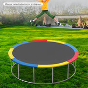 Trampoline Randkussen - Beschermkussen - Beschermrand - Trampolinerand - Diameter buitenring: 3 m - Multicolor