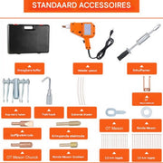 Uitdeukmachine PRO - Uitdeukset - Slagtrekker - 800 VA - 220V - Inclusief Elektroden - Deuktrekker - Auto