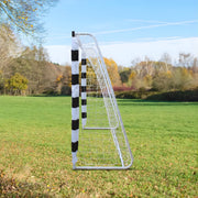Opvouwbaar Voetbaldoel - Voetbalgoal - Voor Kinderen - Buitenspeelgoed - 305 X 201 cm - Zwart
