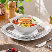Bellagio Serviesset - 12 delig - 4 persoons - Baby blauw - Dinerborden - Bordenset - Diepe borden - Ontbijtborden - Servies - Keukenservies
