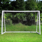 Draagbaar Voetbaldoel - Voor Kinderen & Volwassenen in de Tuin - Inclusief Weerbestendig Net & PVC-Frame - Met Grondpalen