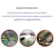 Bolle Wegspiegel Tavien - 30cm Onbreekbare Verkeersveiligheidsspiegel - 130 Graden Groothoek Dodehoekspiegel
