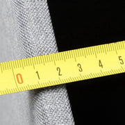 Bolt Edge Poef Deluxe - Lichtgrijs Stof - Voetenbank met Opbergruimte - Opbergbox Hocker - Zitkist met Deksel - 45x45x41cm