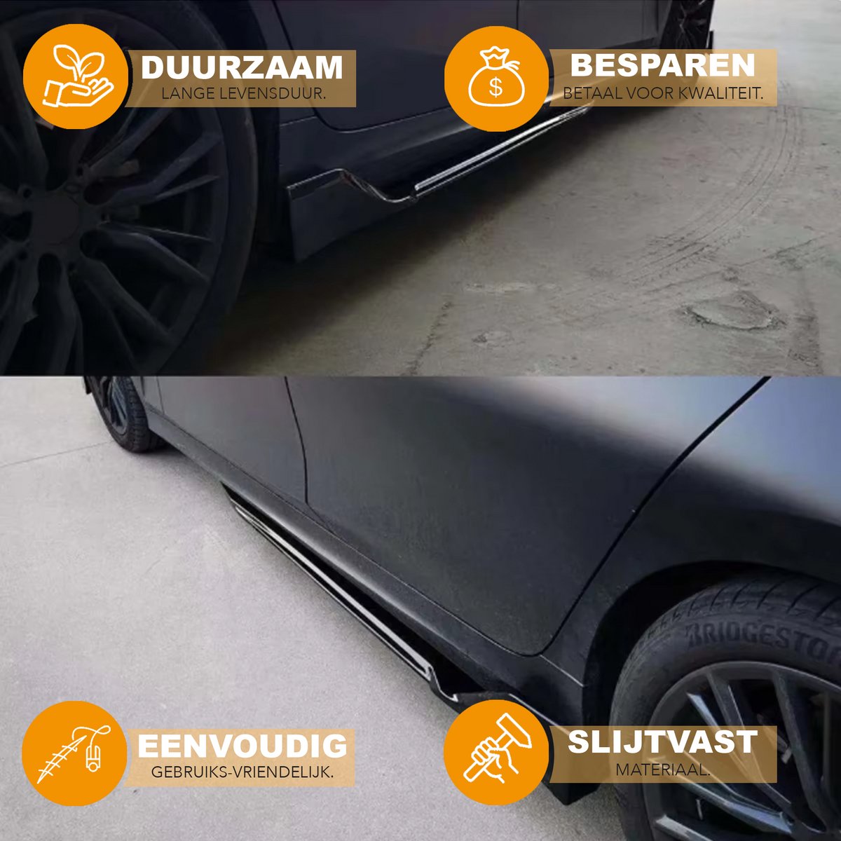Zijrokken Verlenging - Koolstofvezel Look - Voor BMW 3 Serie G20/G28 M Sport (2019-2023) - Performance Accessoire
