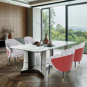 Moderne Eetkamerstoelen Milano - Set van 2 - Met Hoge Dichtheid Sponsschuim - Elegante Keuken- of Restaurantstoel - Lounge - Khaki
