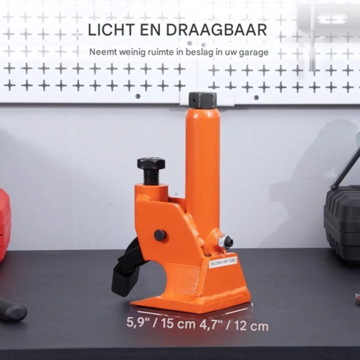 Bandenwisselaar - bandendemonteermachine - Banden demonteerapparaat - Verstelbaar 96,5-106,7 mm - Bandenlichter
