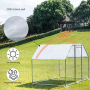 Luxe Kippenhok - Kippenren voor buiten - Buitenren - 4 x 3 x 2 m - Ren - Kippenkooi - PE-zeildoek - Zonwerend Gevogeltehok