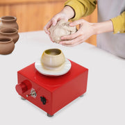 Mini Pottenbakkersschijf - Draaischijf - Pottenbakken - Voor Onderwijs, DIY & Winkels -Blauw