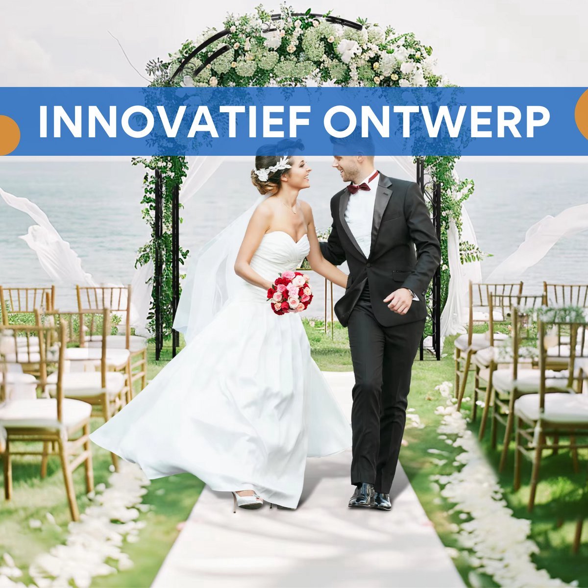 Rozenboog Valora - 215cm - Tuinboog - Decoratie - Buitenluifel - Versiering - Multifunctioneel - Voor klimplanten
