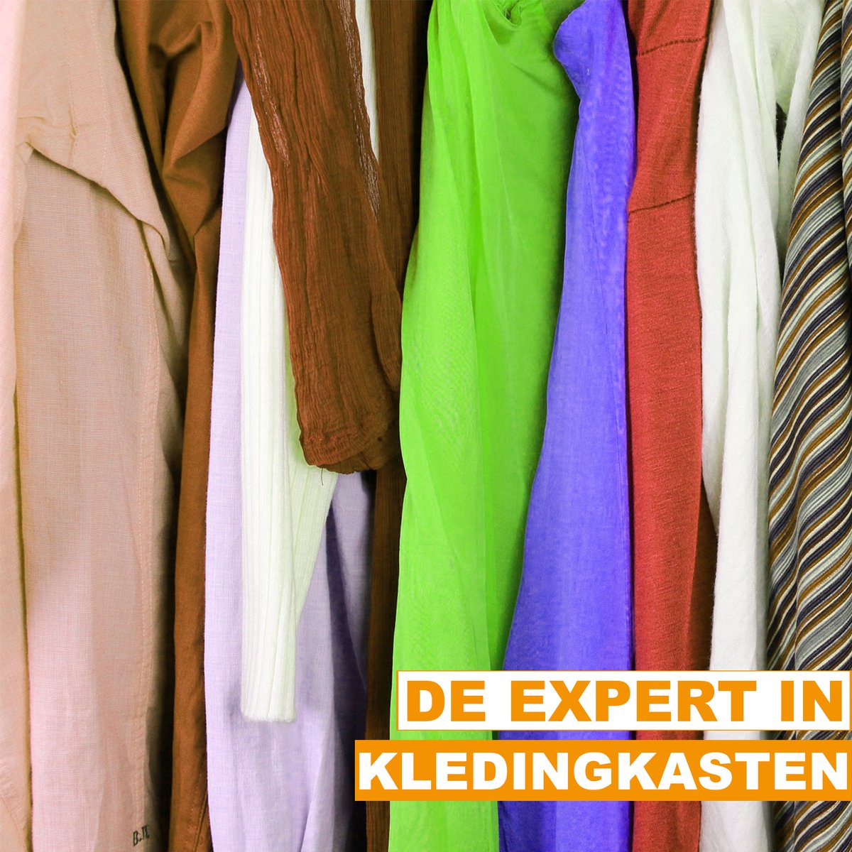 Kledingrek Doza - Met opbergruimte - Bruin - Schoenenrek organizer - Kapstok - Garderobekast - Garderoberek - Kledingkast hout - 3 planken
