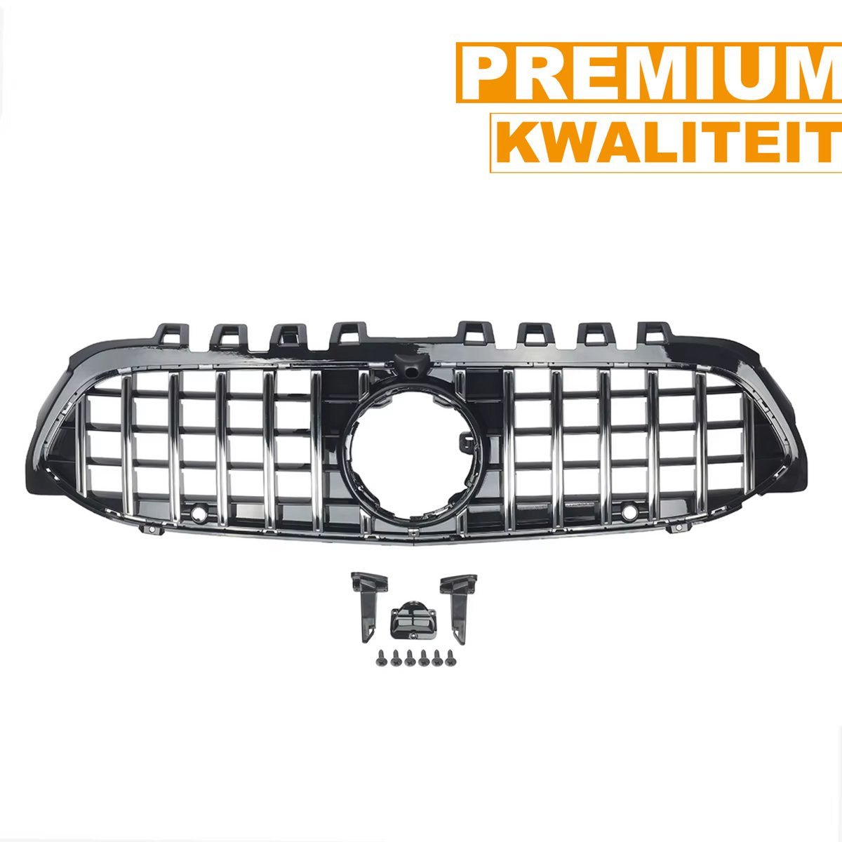 Voorbumper Grille - Voor Mercedes A-Klasse W177 A250/A200/A45 AMG (2018+)- GTR Stijl - Auto Accessoires