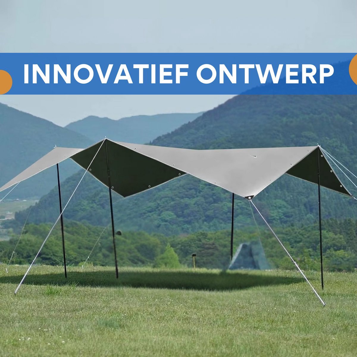 Tavien Dekzeil - 180g/m² PE - Voor Tuinmeubelen, Zwembad, Hout, Auto & Boot - Waterdicht - Weerbestendig zeildoek - 300x300cm - Groen - Bouwzeil - Afdekzeil - Beschermhoes