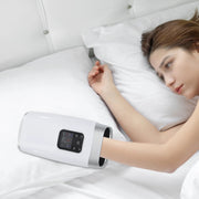 Handmassager - Voor Handtherapie en Ontspanning - Oplaadbaar met Compressie - Verwarming, 2 Modi en 8 Drukniveaus