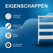 Kweeksysteem - Kweektafel - Voor binnen- of kweekgebruik - Kunststof / Groen