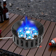 Camping kooktoestel - Campingaz - Gasfornuis - Buitenbrander - Voor Picknick, Frituren & Stomen - Met 3 Adapters - Inclusief Opbergtas