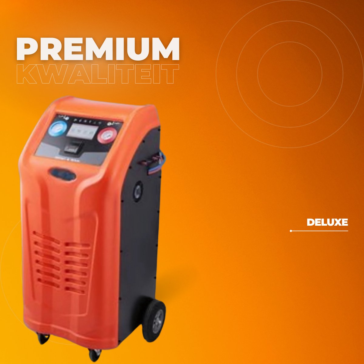 Koelmiddelterugwinningsmachine - Vacuümpomp- Compressor- 1000W - 220-240V - 0.7lbs/min - Koelmiddelpompstation Terugwinningsunit