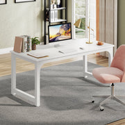 Bureau Veyra - 160cm - Wit - Computerbureau - Voor thuis of werk