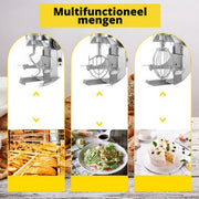 Happyment Kneedmachine - Deegmachine - Deegmixer - Deeg Kneder - Keukenmachine - 450W - 10L