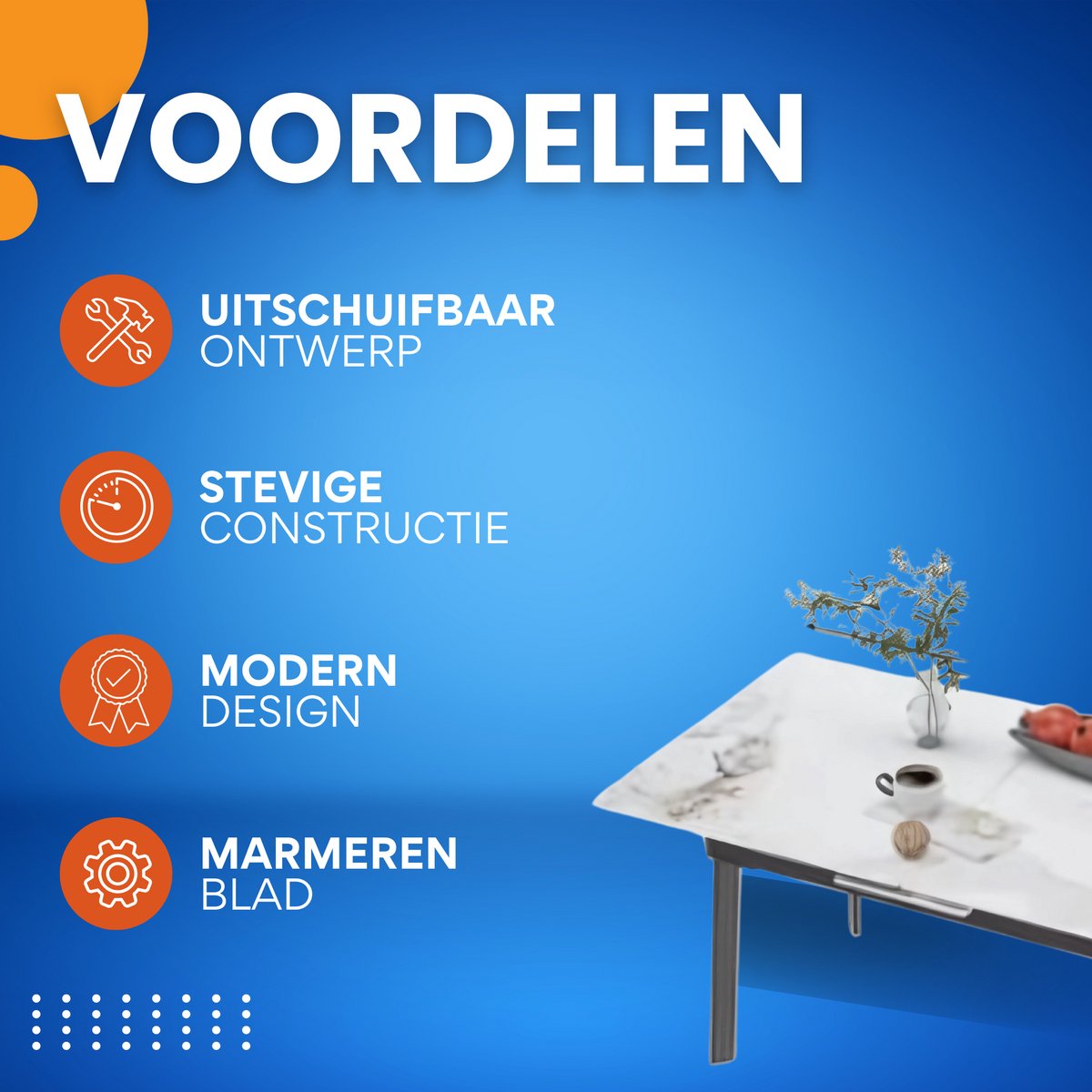 Eettafel Zenia - 4 tot 8 personen - Glossy jade - Uitschuifbaar - 130-160cm - Rechthoekig