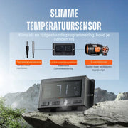 Buisventilator deluxe - Afzuigventilator - Kanaalventilator - Tempratuursensor - Rookafzuigkanaalventilator - Inline venitlator - 68W
