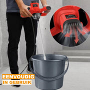 Handheld Betonmixer Zyren - 2600W - 6 Snelheden - Verstelbare Roerder - Elektrische Mix - M14 Mengstaaf - 120mm