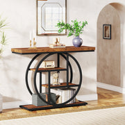 Consoletafel Rovia - Haltafel - 100cm - Wandtafel - Gang of woonkamer - Bruin