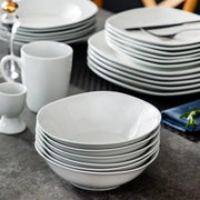 Exquisite Dinerborden - Dinerborden - 20 delig- 4 persoons - Wit Keramisch - Breakfast Plates