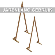 Bruiloft Boogstandaard – Voor Ballonnen, Achtergronden & Prieeldecoratie – Driehoek Frame voor Feesten - Set van 2