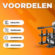 Leersnijmachine PRO - Snijmachine voor leer - 180x120 mm - Handmatig - Voor Reliëfdruk
