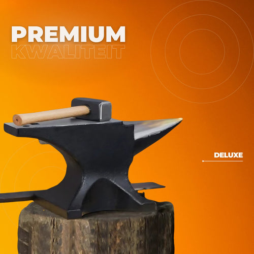 Aambeeld PRO - Smeedoven - 30KG - Enkele Hoorn 30 kg - Smeedhamer - Metaalsmid - Vormgeven Gereedschap