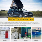 Telescopische Ladder Caverna - 3,2M - Multifunctioneel - Roestvrijstalen Uitschuifbare Ladder - Stevig en Draagbaar - EN131