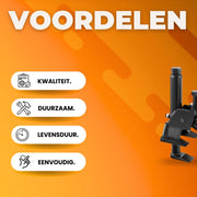Bandenwisselaar - Bandenwissel tool - bandendemonteermachine - 250x150x120 mm - banden demonteerapparaat - Verstelbaar 96,5-106,7 mm