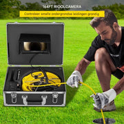 Endoscoop rioolcamera - 7 inch scherm - inspectie camera - 50m - Inspectiecamera - Apparaat voor ondergrondse leidingen