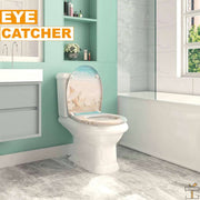 Bolt Edge Toiletbril - Costa stijl - Antibacterieel - Softclose - Universeel ontwerp