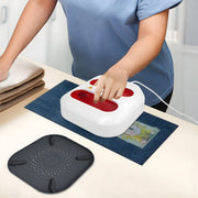 Mini warmtepers- Hittepers - Persmachine - Voor Thuis- en Hobbygebruik - Draagbare Hot Stamping Machine - Rood