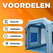 Draagbare Verfspuit tent – Airbrush - Spray booth - Opvouwbare Spuitcabine voor Buitenprojecten