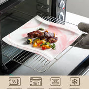 Aristocratic Dinerborden – Ontbijtborden – 6 persoons – 30 delig – Roze Keramisch – Eetborden – Perfect voor diner