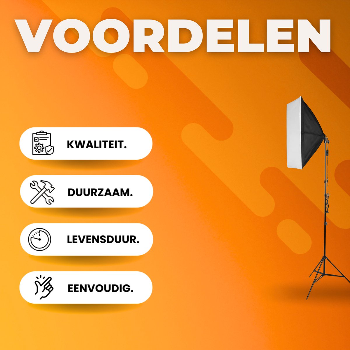 Fotostudio set - Softbox - Studiolamp - Fotobox - Studiolamp - Greenscreen met achtergrond systeem - Statief - 300x200cm