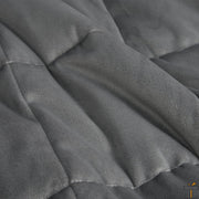 Bolt Edge Verzwaringsdeken - 11KG - Weighted Blanket - Grijs - 150x200cm - Volwassenen