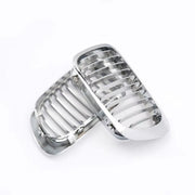 Voorbumper grille Deluxe - Chroom - Voor BMW E46 3 Serie Cabriolet (1999-2002) - Auto accessoires